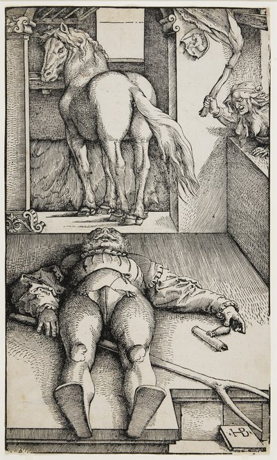Bewitched Groom by Hans Baldung Grien